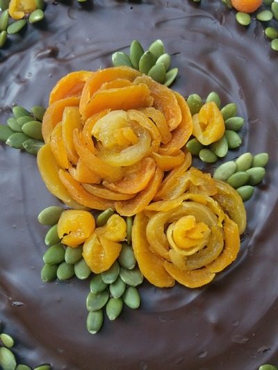 Almond mandarin cake