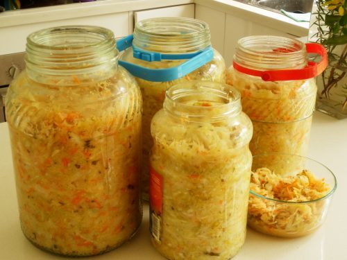 sauerkraut jars