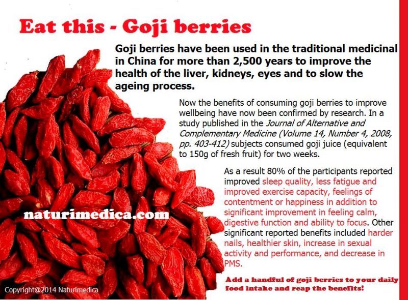 goji berries benefits