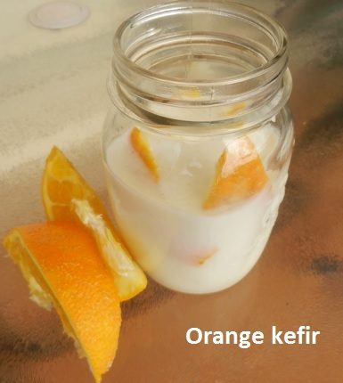 Orange kefir