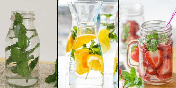 Electrolytes - flavoured water recipes