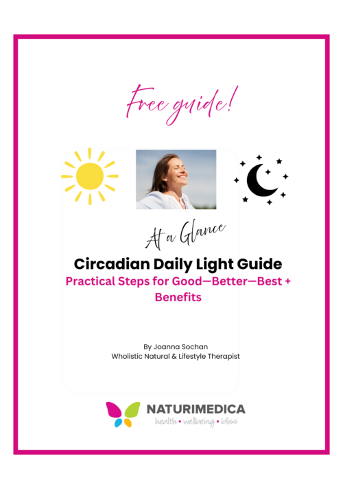 Free guide: circadian dally sunlight routine