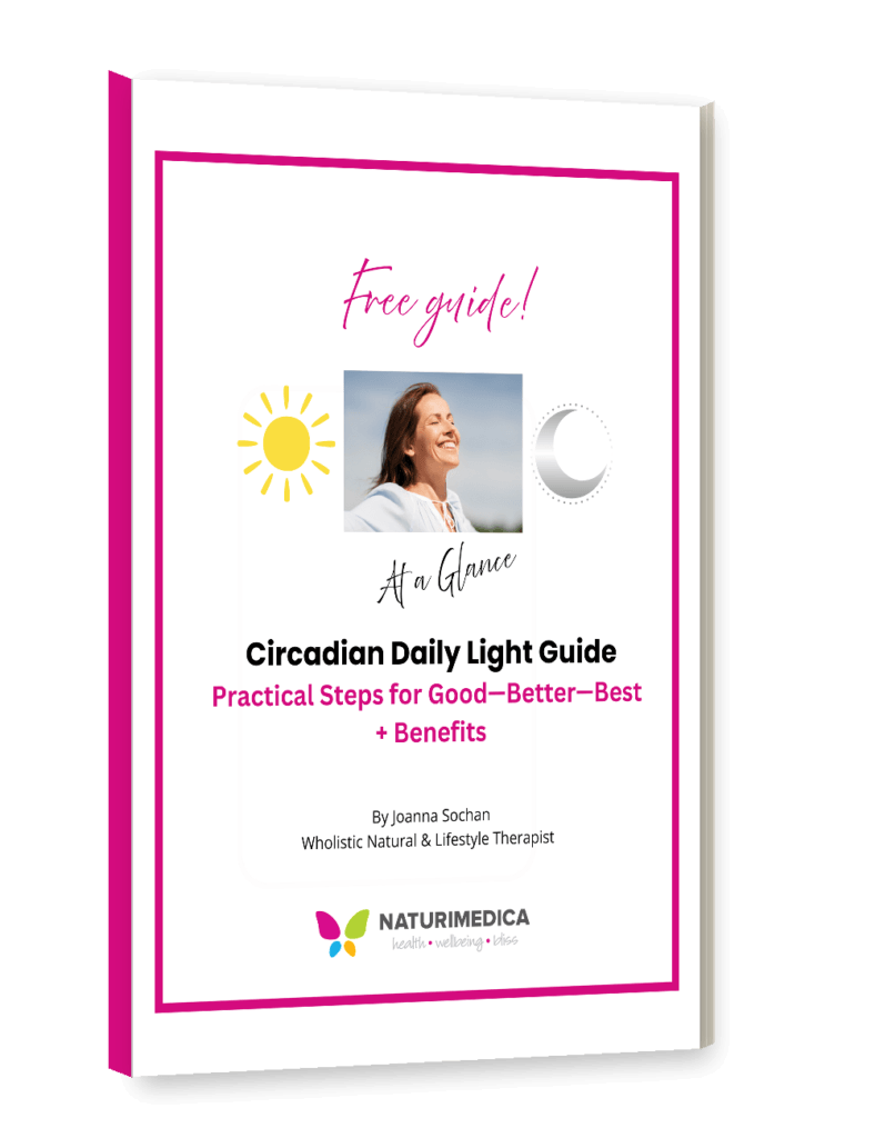 Free guide: circadian dally sunlight routine