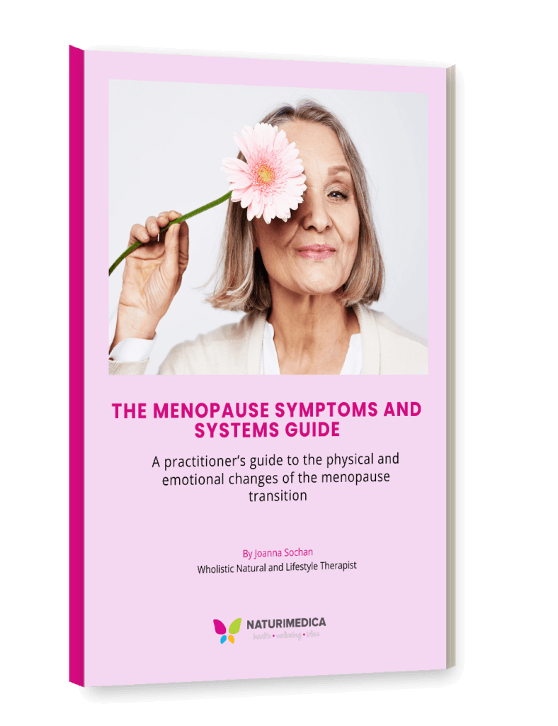 Menopause systems and symptom guide title page