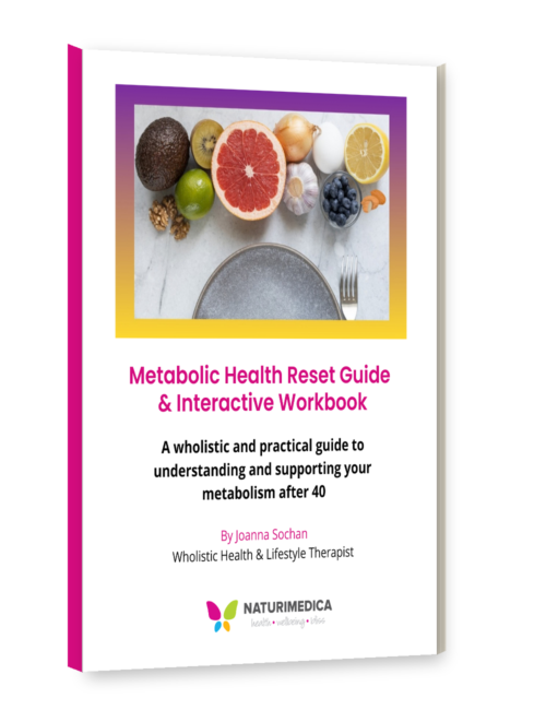 Metabolic Health Reset Guide and Interactive Workbook for women after 40